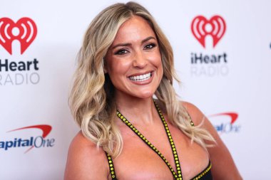 Kristin Cavallari, 23 Eylül 2022 'de Las Vegas, Nevada' da T-Mobile Arena 'da düzenlenen iHeartRadio Music Festival' de basın odasında poz verdi.. 