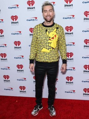 Lance Bass, 2022 iHeartRadio Müzik Festivali 'nde basın odasında poz veriyor - 23 Eylül 2022' de Las Vegas, Nevada, ABD 'de T-Mobile Arena' da düzenlenen birinci gece. 
