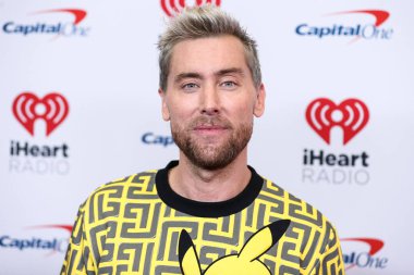Lance Bass, 2022 iHeartRadio Müzik Festivali 'nde basın odasında poz veriyor - 23 Eylül 2022' de Las Vegas, Nevada, ABD 'de T-Mobile Arena' da düzenlenen birinci gece. 
