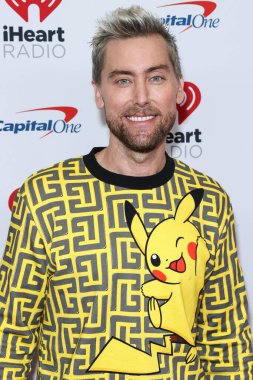 Lance Bass, 2022 iHeartRadio Müzik Festivali 'nde basın odasında poz veriyor - 23 Eylül 2022' de Las Vegas, Nevada, ABD 'de T-Mobile Arena' da düzenlenen birinci gece. 