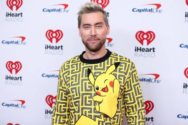 Lance Bass, 2022 iHeartRadio Müzik Festivali 'nde basın odasında poz veriyor - 23 Eylül 2022' de Las Vegas, Nevada, ABD 'de T-Mobile Arena' da düzenlenen birinci gece. 