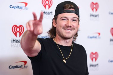 Morgan Wallen poses in the press room at the 2022 iHeartRadio Music Festival - Night 1 held at the T-Mobile Arena on September 23, 2022 in Las Vegas, Nevada, United States. 