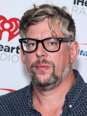 Patrick Carney, 2022 iHeartRadio Müzik Festivali 'nde basın odasında poz verdi - 23 Eylül 2022' de Las Vegas, Nevada, ABD 'de T-Mobile Arena' da düzenlenen birinci gece.