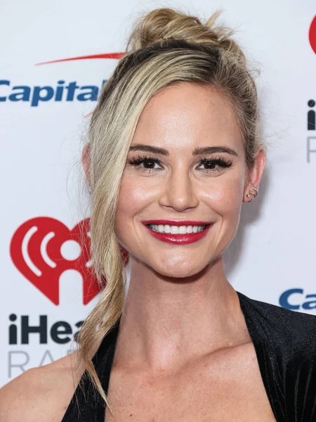 Meghan King Poseert Perszaal Het 2022 Iheartradio Music Festival Night — Stockfoto