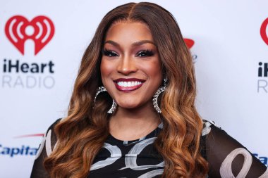 Drew Sidora, 2022 iHeartRadio Müzik Festivali 'nde basın odasında poz verdi - 24 Eylül 2022' de Las Vegas, Nevada, ABD 'de T-Mobile Arena' da düzenlenen ikinci gece. 