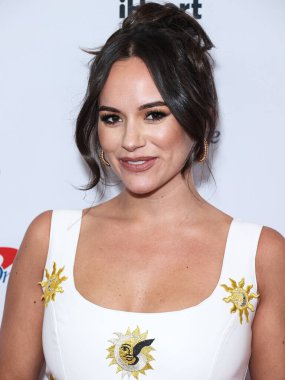 Emily Curl, 2022 iHeartRadio Müzik Festivali 'nde basın odasında poz veriyor - 24 Eylül 2022' de Las Vegas, Nevada, ABD 'de T-Mobile Arena' da düzenlenen ikinci gece. 