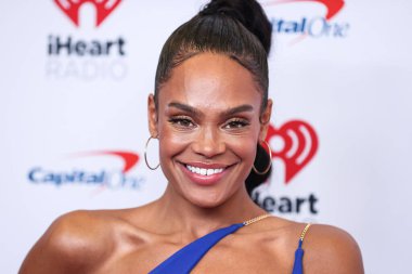 Michelle Young, 24 Eylül 2022 'de Las Vegas, Nevada' da T-Mobile Arena 'da düzenlenen iHeartRadio Music Festival' de basın odasında poz verdi..