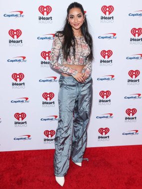 Victoria Fuller, 24 Eylül 2022 'de Las Vegas, Nevada' da T-Mobile Arena 'da düzenlenen iHeartRadio Music Festival' de basın odasında poz verdi..