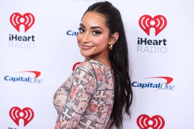 Victoria Fuller, 24 Eylül 2022 'de Las Vegas, Nevada' da T-Mobile Arena 'da düzenlenen iHeartRadio Music Festival' de basın odasında poz verdi..