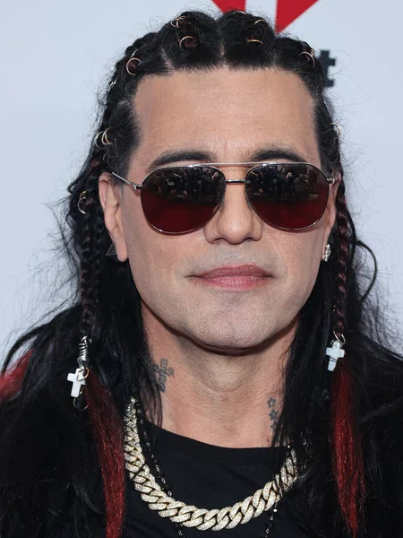 Criss Angel Christopher Nicholas Sarantakos Posa Sala Imprensa 2022 Iheartradio — Fotografia de Stock