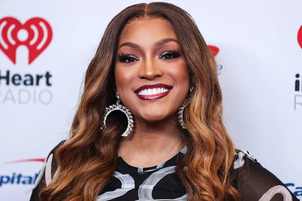 Drew Sidora, 2022 iHeartRadio Müzik Festivali 'nde basın odasında poz verdi - 24 Eylül 2022' de Las Vegas, Nevada, ABD 'de T-Mobile Arena' da düzenlenen ikinci gece. 