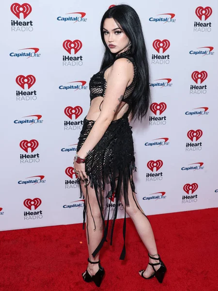 Maggie Lindemann Pózuje Tiskové Místnosti Hudebním Festivalu Iheartradio Roce 2022 — Stock fotografie