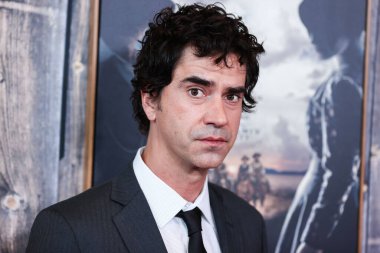 Amerikalı aktör Hamish Linklater, 28 Eylül 2022 'de Los Angeles, Kaliforniya, ABD' de bulunan Amerika Tiyatro Kompleksi 'nin Yönetmenler Birliği' nde düzenlenen Quiver Distribution 'ın' Dead For A Dollar 'adlı galasına geldi.. 