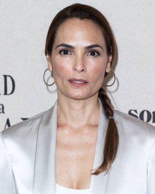 Amerikalı eski aktris ve eski model Talisa Soto, 28 Eylül 2022 'de Los Angeles, Kaliforniya, ABD' de bulunan Amerika Tiyatro Kompleksi Yönetmenler Birliği 'nde düzenlenen Quiver Distribution' ın 'Dead For A Dollar' adlı galasına geldi.