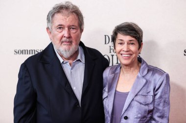 Amerikalı film yönetmeni Walter Hill ve eşi / Amerikalı film yapımcısı Hildy Gottlieb, 28 Eylül 2022 'de Los Angeles' ta, Quiver Distribution 'ın 