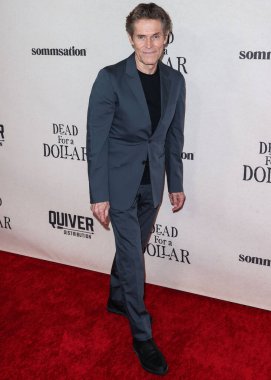 Amerikalı aktör Willem Dafoe, 28 Eylül 2022 'de Los Angeles, Kaliforniya, ABD' de bulunan Amerika Tiyatro Kompleksi 'nin Yönetmenler Birliği' nde düzenlenen Quiver Distribution 'ın 