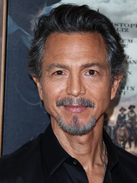 Amerikalı aktör Benjamin Bratt, 28 Eylül 2022 'de Los Angeles, Kaliforniya, ABD' de bulunan Amerika Tiyatro Kompleksi 'nin Yönetmenler Birliği' nde düzenlenen Quiver Distribution 'ın 