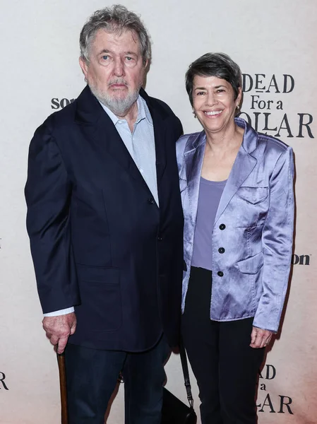 Director Cine Estadounidense Walter Hill Productora Hildy Gottlieb Llegan Estreno — Foto de Stock