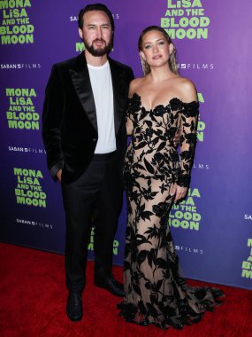 Müzisyen Danny Fujikawa ve aktris Kate Hudson, 28 Eylül 2022 'de Hollywood Lejyon Tiyatrosu' nda düzenlenen Los Angeles Şaban Filmlerinin 'Mona Lisa and The Blood Moon' özel gösterimine geldiler.