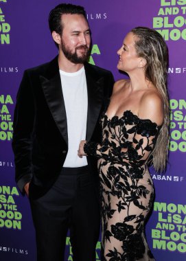 Müzisyen Danny Fujikawa ve aktris Kate Hudson, 28 Eylül 2022 'de Hollywood Lejyon Tiyatrosu' nda düzenlenen Los Angeles Şaban Filmlerinin 'Mona Lisa and The Blood Moon' özel gösterimine geldiler.