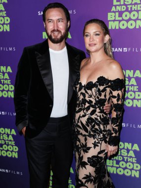 Müzisyen Danny Fujikawa ve aktris Kate Hudson, 28 Eylül 2022 'de Hollywood Lejyon Tiyatrosu' nda düzenlenen Los Angeles Şaban Filmlerinin 'Mona Lisa and The Blood Moon' özel gösterimine geldiler.