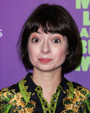 Amerikalı aktris Kate Micucci, 28 Eylül 2022 'de Hollywood Lejyon Tiyatrosu' nda düzenlenen 
