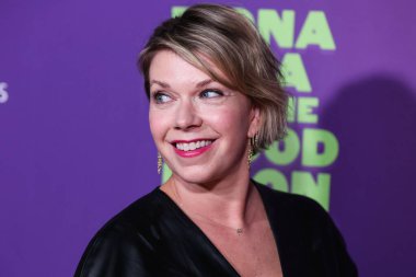 Amerikalı aktris Lauren Bowles, 28 Eylül 2022 'de Hollywood Lejyon Tiyatrosu' nda düzenlenen 