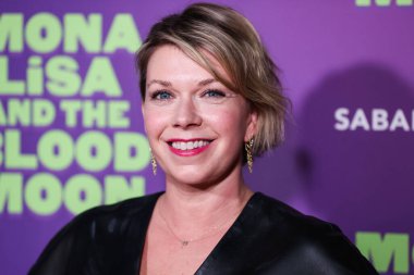 Amerikalı aktris Lauren Bowles, 28 Eylül 2022 'de Hollywood Lejyon Tiyatrosu' nda düzenlenen 