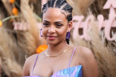 Amerikalı aktris Christina Milian, REVOLVE X 'e katılıyor. H.wood Group REVOLVE FESTIVAL 2022, 16 Nisan 2022, Merv Griffin Estate, La Quinta, Riverside, Kaliforniya, ABD. 