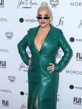 Beverly Hills, Birleşik Devletler. 10 Nisan 2022 'de. Amerikalı şarkıcı ve söz yazarı Christina Aguilera, The Daily Front Row 'un 6. Moda Ödülleri' ne geldi. 