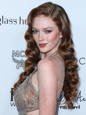 Beverly Hills, Birleşik Devletler. 10 Nisan 2022 'de. Larsen Thompson, Yes I Am Cacharel, Fas yağı, Sunglass Hut, MCM, FIJI, Whispering Angel ve Sleep Spa Hastens tarafından sunulan The Daily Front Row 'un 6. 