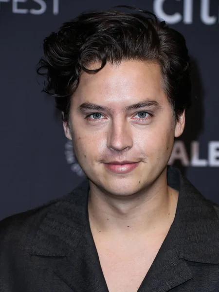 Attore Americano Cole Sprouse Arriva Paleyfest 2022 Riverdale Tenutosi Dolby — Foto Stock