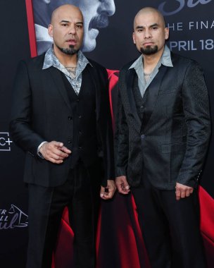 Luis Moncada ve Daniel Moncada, 7 Nisan 2022 'de Hollywood Amerikan Lejyon Tiyatrosu 43. sezonunda düzenlenen AMC' nin 6.. 