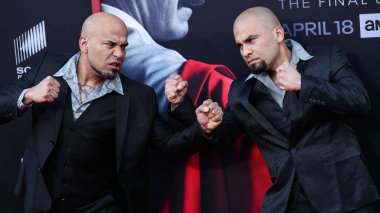 Luis Moncada ve Daniel Moncada, 7 Nisan 2022 'de Hollywood Amerikan Lejyon Tiyatrosu 43. sezonunda düzenlenen AMC' nin 6.. 
