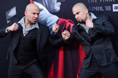 Luis Moncada ve Daniel Moncada, 7 Nisan 2022 'de Hollywood Amerikan Lejyon Tiyatrosu 43. sezonunda düzenlenen AMC' nin 6.. 