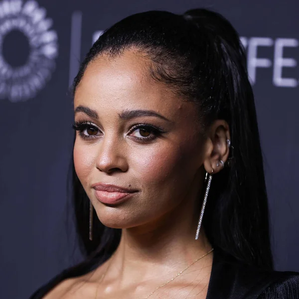 Canadian Actress Vanessa Morgan Arrives 2022 Paleyfest Riverdale Held Dolby — Stock Photo, Image