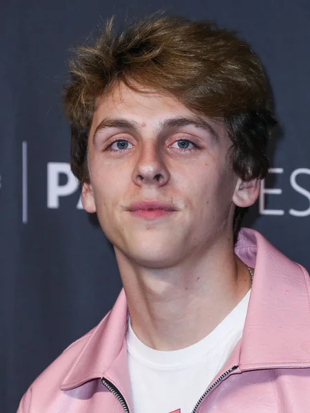 Jacob Bertrand Chega Paleyfest 2022 Netflix Cobra Kai Realizado Dolby — Fotografia de Stock