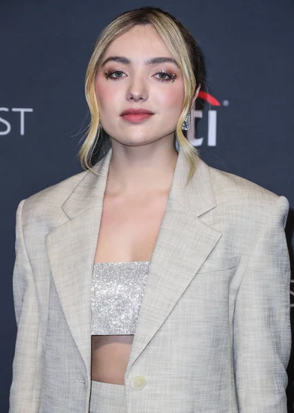 Peyton List Érkezik 2022 Paleyfest Netflix Cobra Kai Tartott Dolby — Stock Fotó