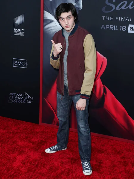 Gianni Decenzo Kommt Zur Premiere Von Amcs Better Call Saul — Stockfoto