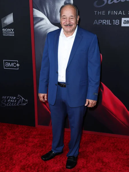 Juan Carlos Cantu Arrives Los Angeles Premiere Amc Better Call — Stock Photo, Image