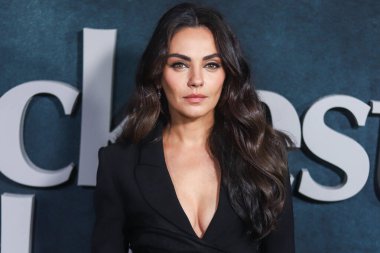 Carolina Herrera 'yı giyen Amerikalı aktris Mila Kunis, Netflix' in 29 Eylül 2022 'de New York, New York, ABD' deki The Paris Theater 'da düzenlenen' Yaşayan En Şanslı Kız 'adlı filminin New York galasına geldi.. 