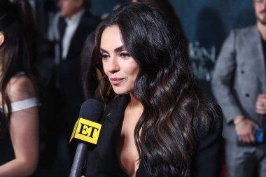 Carolina Herrera 'yı giyen Amerikalı aktris Mila Kunis, Netflix' in 29 Eylül 2022 'de New York, New York, ABD' deki The Paris Theater 'da düzenlenen' Yaşayan En Şanslı Kız 'adlı filminin New York galasına geldi.. 