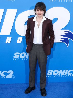 Jack Marsden, 5 Nisan 2022 'de Westwood, Los Angeles, Kaliforniya' da Regency Village Theatre 'da düzenlenen' Sonic The Hedgehog 2 'nin Los Angeles Prömiyeri' ne geldi.. 