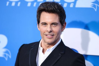 Amerikalı aktör James Marsden, 5 Nisan 2022 'de Westwood, Los Angeles, Kaliforniya' da Regency Village Theatre 'da düzenlenen' Sonic The Hedgehog 2 'nin Los Angeles prömiyer gösterimine geldi.. 