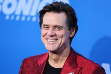 Kanadalı-Amerikalı aktör Jim Carrey, 5 Nisan 2022 'de Westwood, Los Angeles, Kaliforniya' da Regency Village Theatre 'da düzenlenen' Sonic The Hedgehog 2 'nin Los Angeles Premiere Show' una geldi.. 