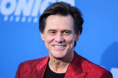 Kanadalı-Amerikalı aktör Jim Carrey, 5 Nisan 2022 'de Westwood, Los Angeles, Kaliforniya' da Regency Village Theatre 'da düzenlenen' Sonic The Hedgehog 2 'nin Los Angeles Premiere Show' una geldi.. 