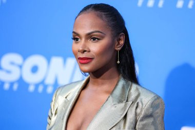 Amerikalı aktris Tika Sumpter, 5 Nisan 2022 'de Westwood, Los Angeles, Kaliforniya, ABD' deki Regency Village Theatre 'da düzenlenen' Sonic The Hedgehog 2 'nin Los Angeles Premiere Screening' ine geldi.. 