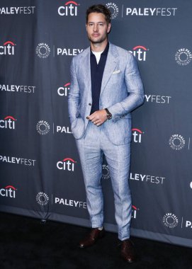 Justin Hartley 2022 PaleyFest Los Angeles 'a varır - NBC' nin 