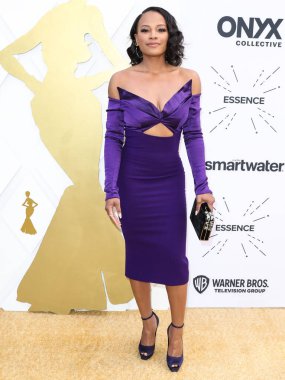 Chant Adams (Chante Adams), 24 Mart 2022 'de Beverly Hills' teki Beverly Wilshire Four Seasons Oteli 'nde düzenlenen 