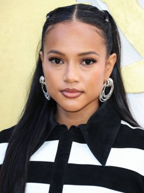 Karrueche Tran, 24 Mart 2022 'de Beverly Wilshire Four Seasons Oteli' nde düzenlenen Hollywood Ödülleri 'nde Siyahi Kadınlar Öğle Yemeği Yıldönümünde 